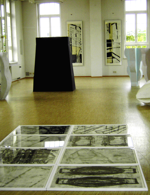 Boden und Wand Arbeiten (Ausstellungsfoto)