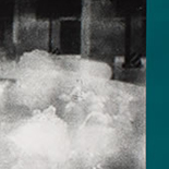 Wolke (2024), Radierung/Siebdruck Foto-Aquatinta mit Prägung auf Bütten, 80 x 220  cm, Unikat